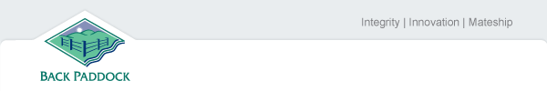 Back Paddock Header